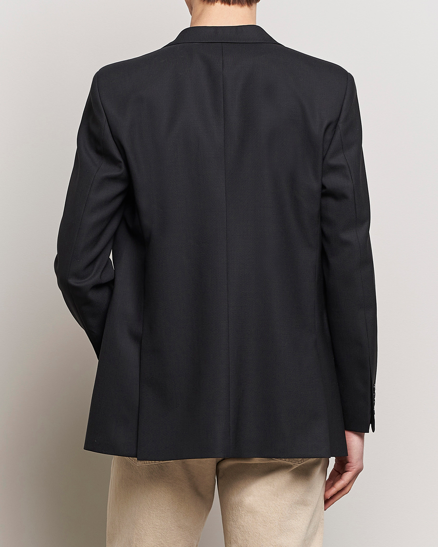 Men | Blazers | Sunflower | Single Breasted Wool Blazer Black