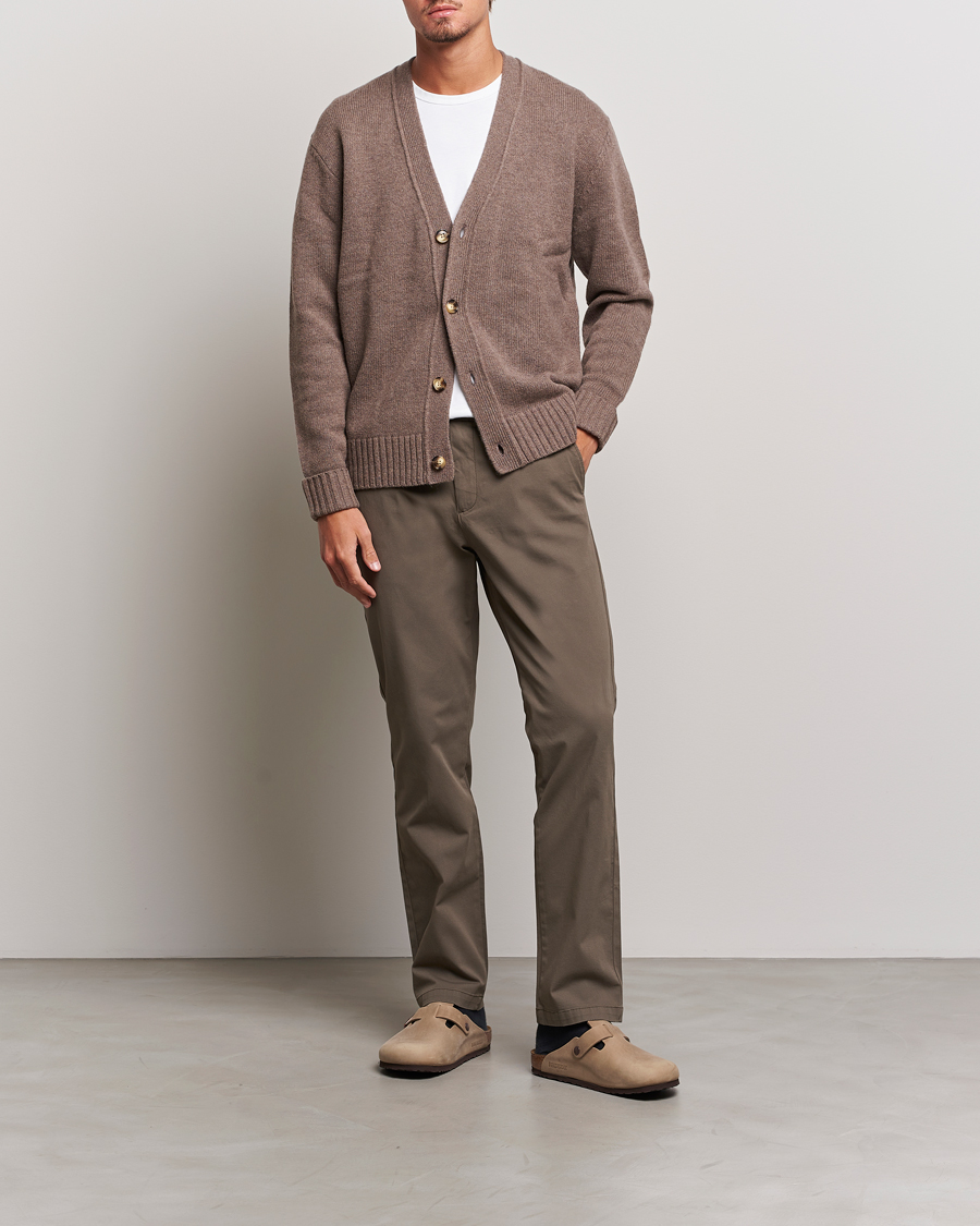 Men | Trousers | Dockers | Cotton Slim Chino Khaki Green