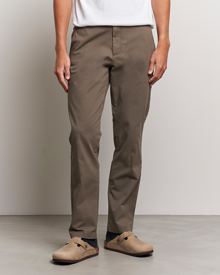 Men | Trousers | Dockers | Cotton Slim Chino Khaki Green