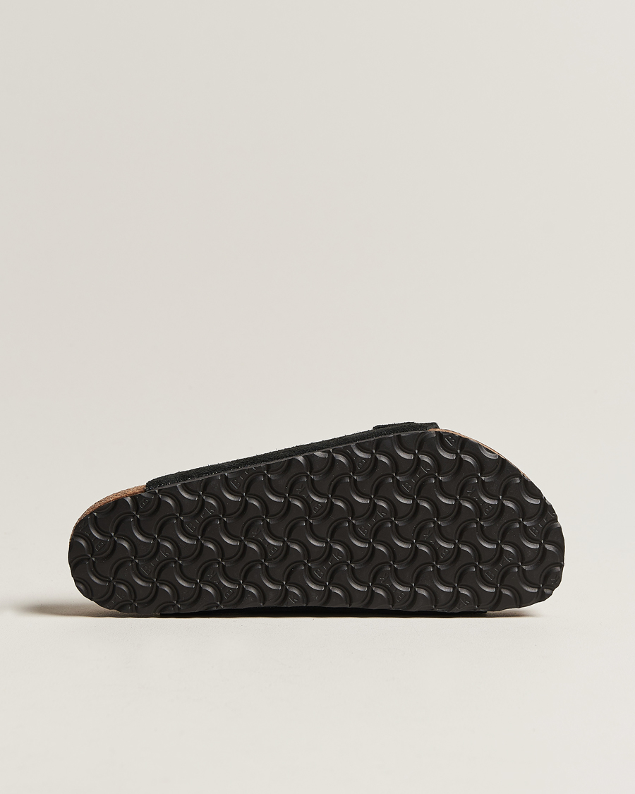 Men | Sandals & Slides | BIRKENSTOCK | Arizona Soft Footbed Black Suede