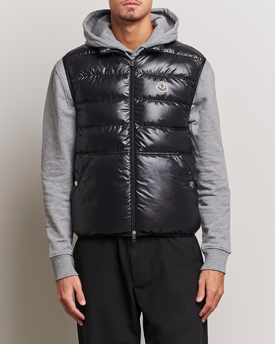 Men | Coats & Jackets | Moncler | Aube Down Vest Black