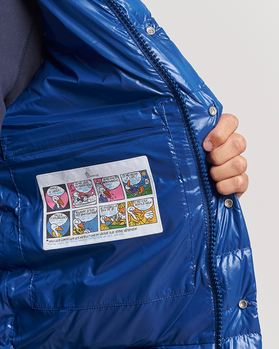 Men | Coats & Jackets | Moncler | Tibb Vest Cobalt Blue