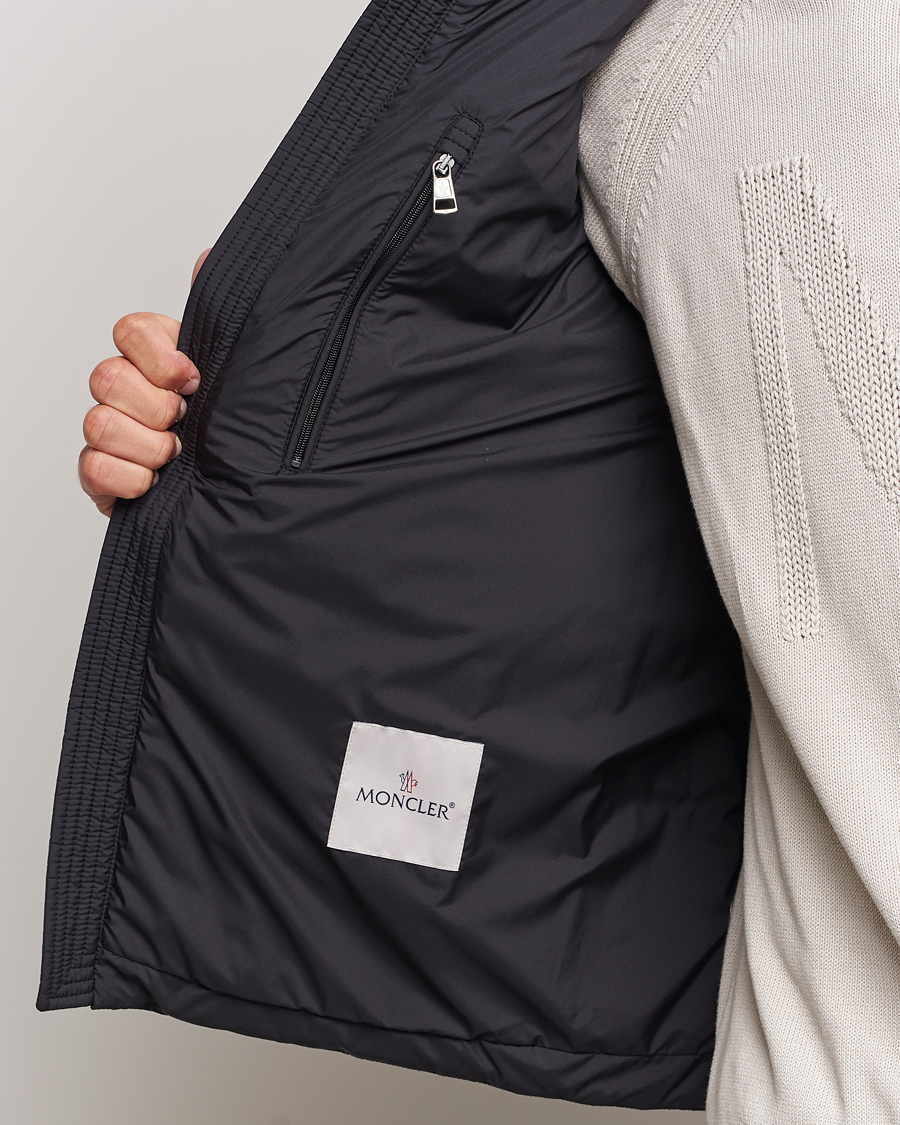 Men | Coats & Jackets | Moncler | Authie Biker Jacket Black