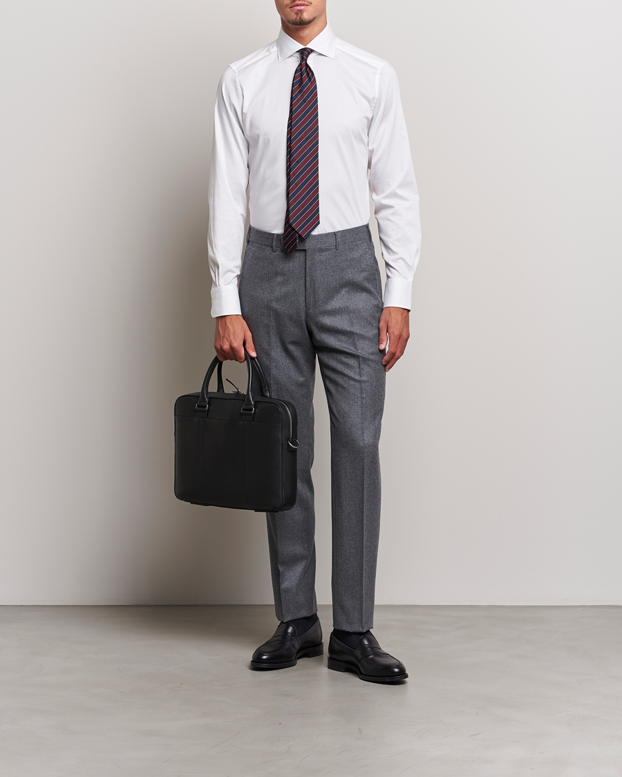 Men | Shirts | Zegna | Slim Fit Dress Shirt White