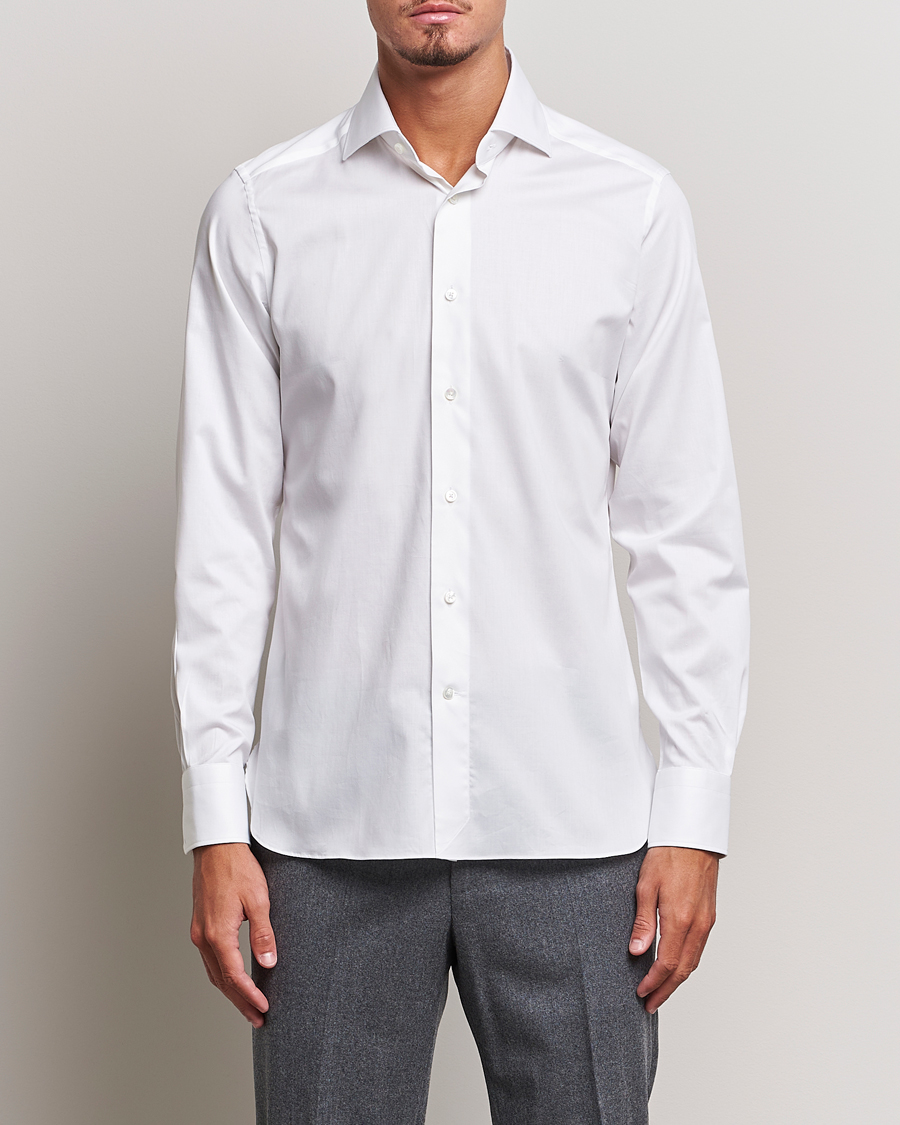 Men | Shirts | Zegna | Slim Fit Dress Shirt White