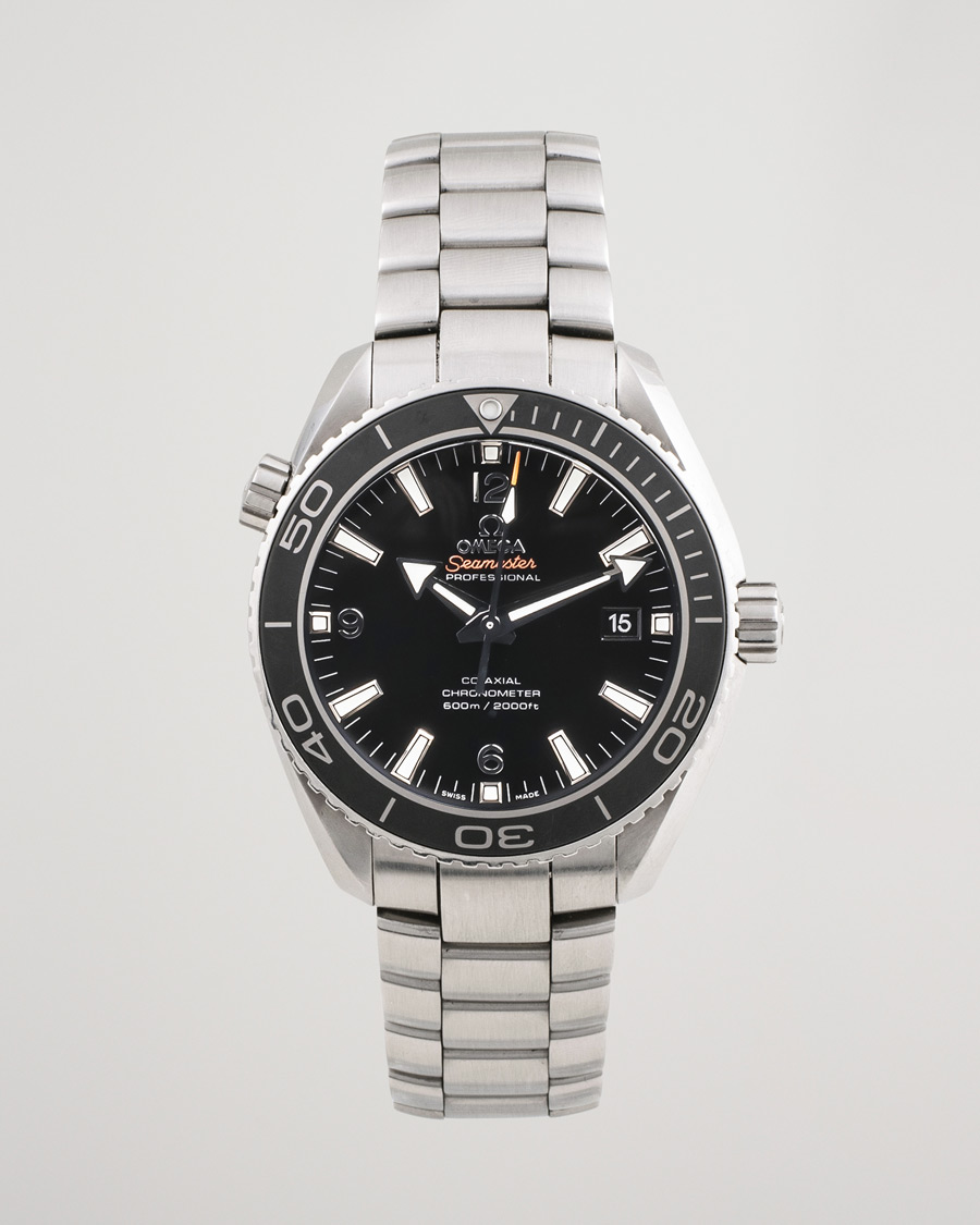 Men | Omega Pre-Owned Seamaster Planet Ocean 232.30.46.21.01.001 Steel Black | Omega Pre-Owned | Seamaster Planet Ocean 232.30.46.21.01.001 Steel Black