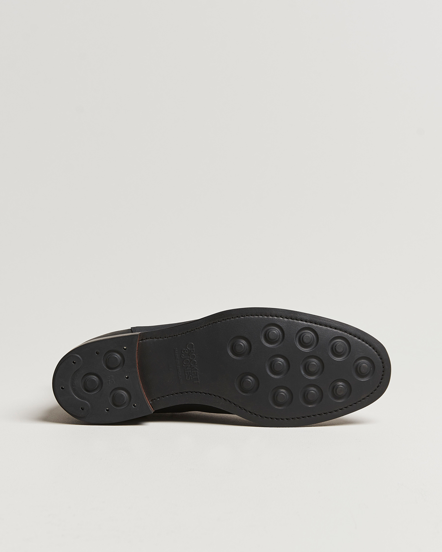 Men | Boots | Crockett & Jones | Chelsea 5 Black Rough-Out Suede