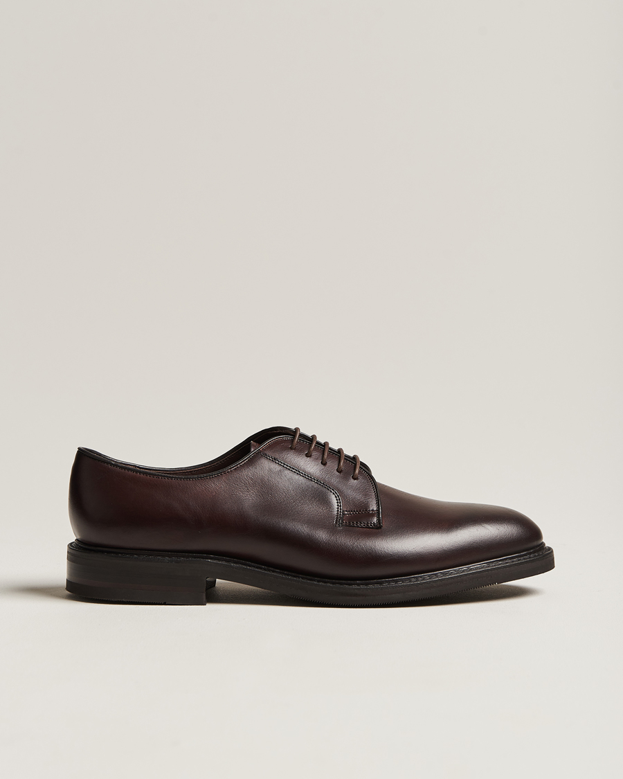 Men | Derby Shoes | Loake 1880 | Leyburn Derby Dark Brown Oiled
