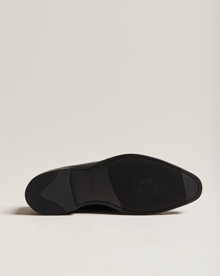Men | Oxford Shoes | Loake Shoemakers | Truman Polished Oxford Toe Cap Black