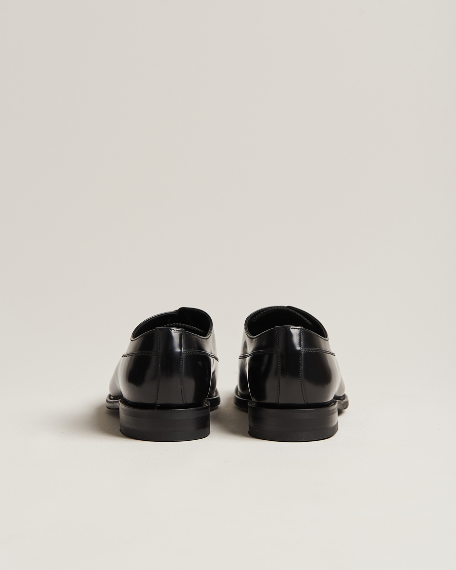 Men | Oxford Shoes | Loake Shoemakers | Truman Polished Oxford Toe Cap Black