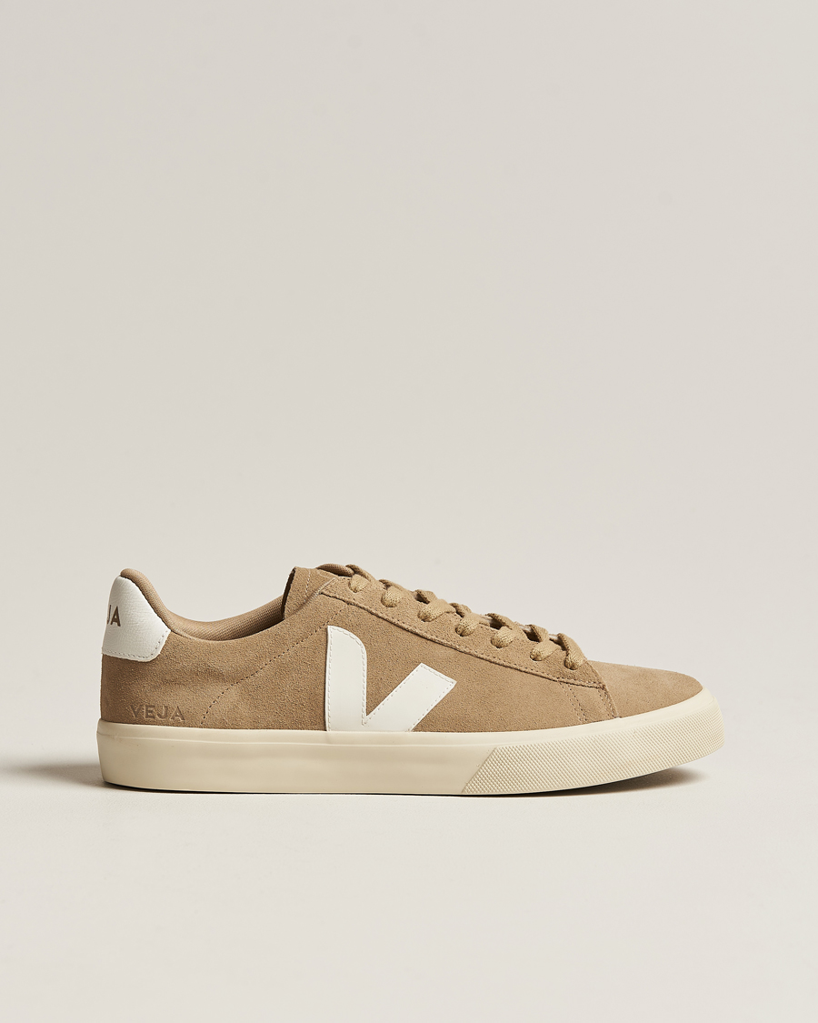 Men | Sneakers | Veja | Campo Suede Sneaker Dune White