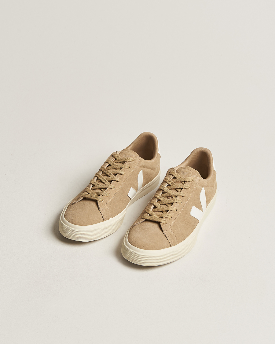 Men | Sneakers | Veja | Campo Suede Sneaker Dune White