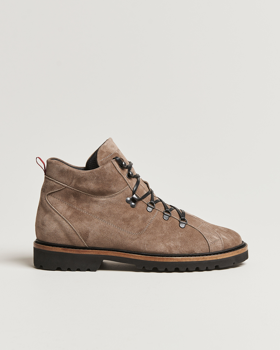 Men | Kiton St Moritz Winter Boots Taupe Suede | Kiton | St Moritz Winter Boots Taupe Suede