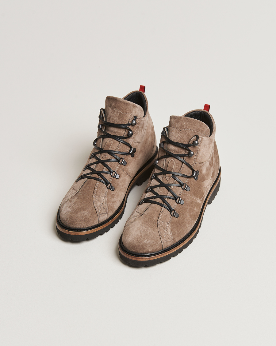 Men | Kiton St Moritz Winter Boots Taupe Suede | Kiton | St Moritz Winter Boots Taupe Suede