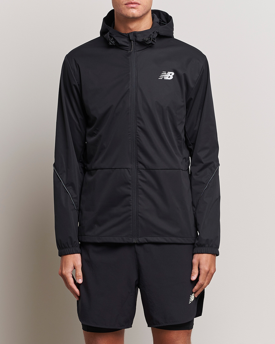 Men | Coats & Jackets | New Balance Running | Impact Run Water Defy Jacket Black