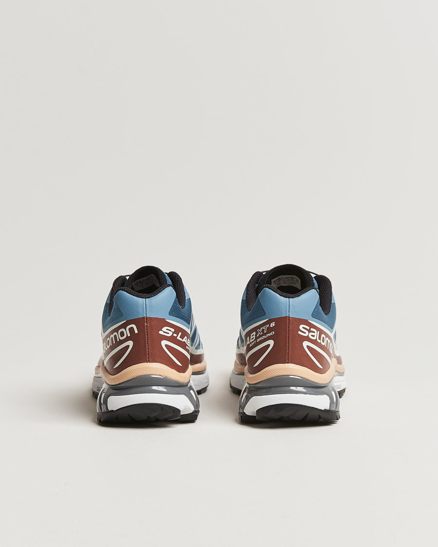 Men | Salomon XT-6 Sneakers Aegean Blue/Tortoise Shell | Salomon | XT-6 Sneakers Aegean Blue/Tortoise Shell