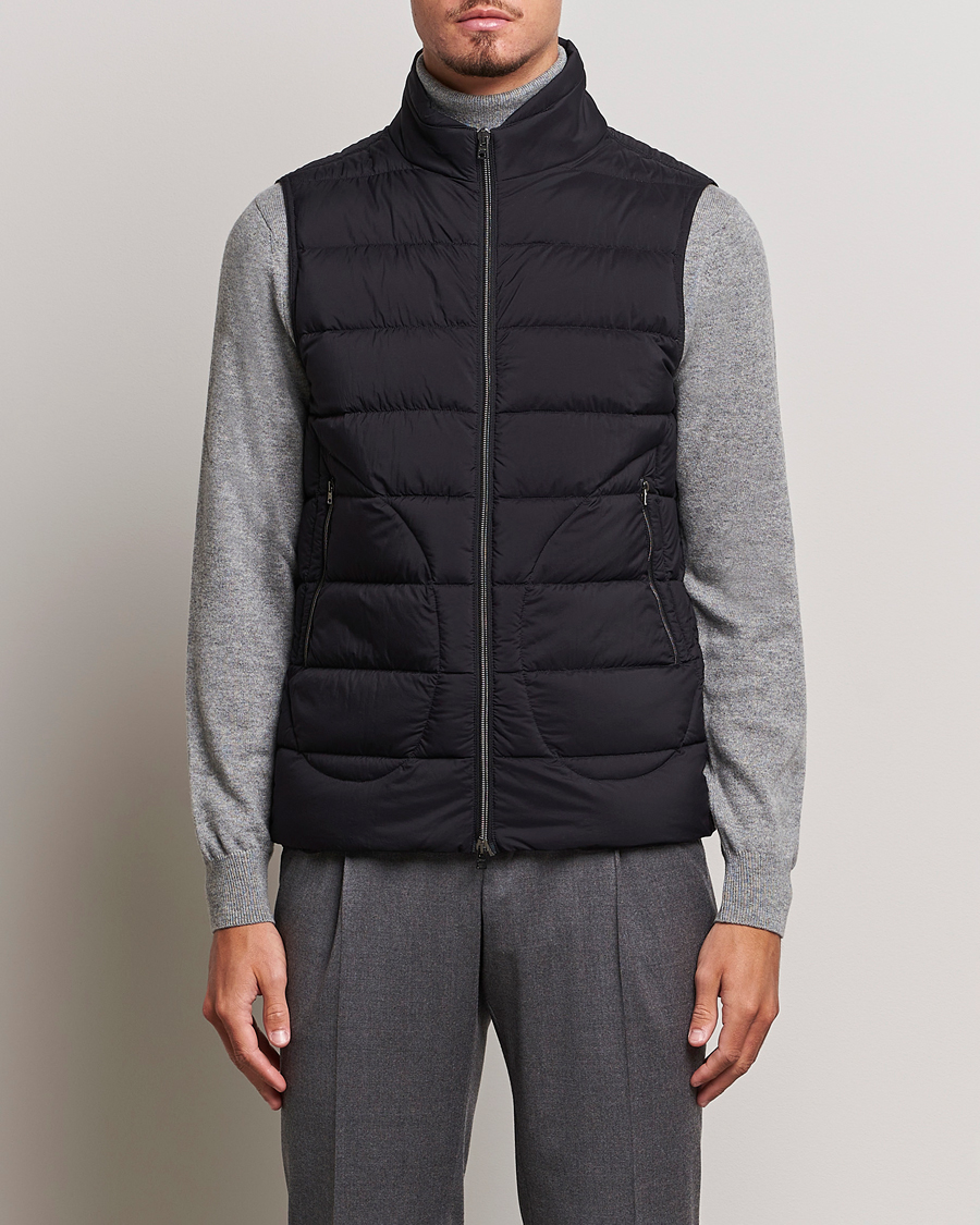 Men | Coats & Jackets | Herno | Nuage Down Vest Black