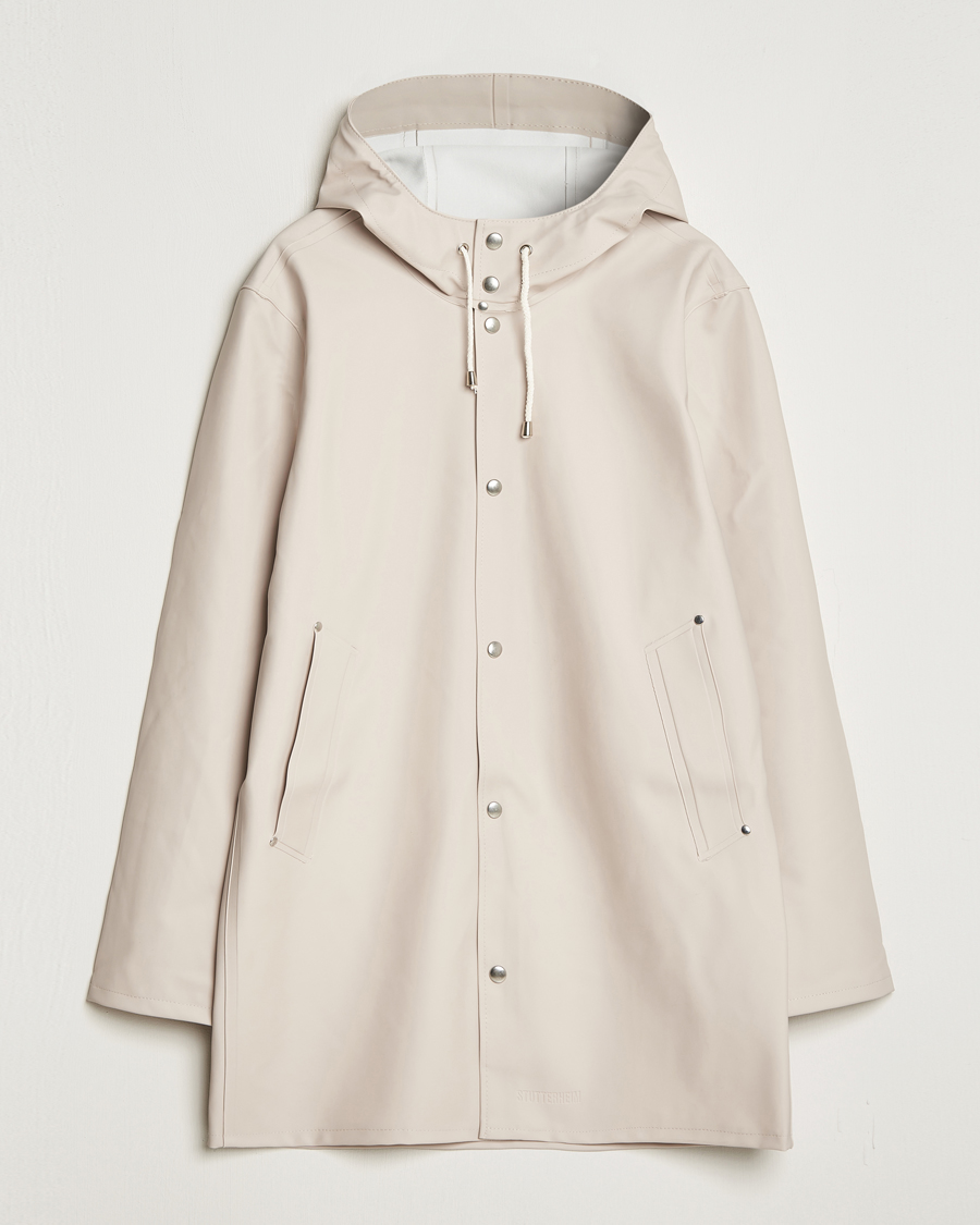 Men | Coats & Jackets | Stutterheim | Stockholm Raincoat Light Sand