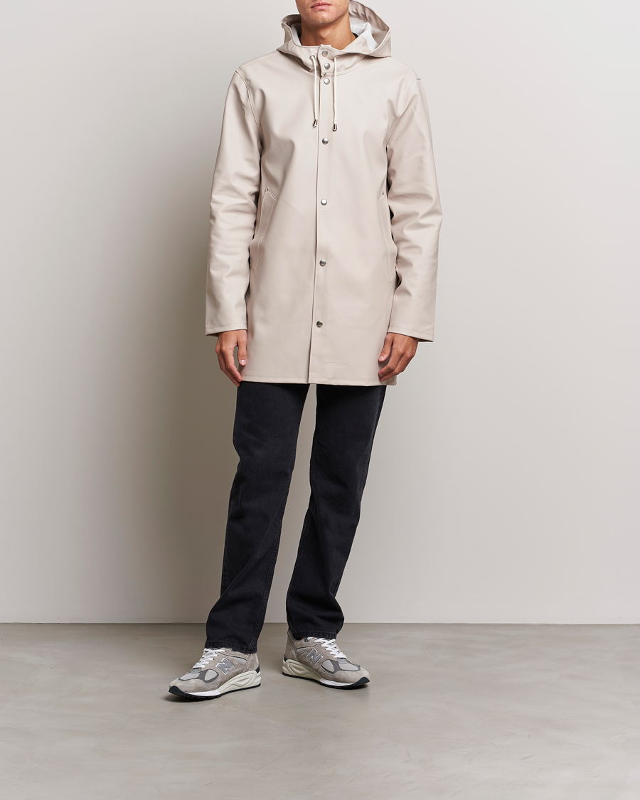 Men | Coats & Jackets | Stutterheim | Stockholm Raincoat Light Sand