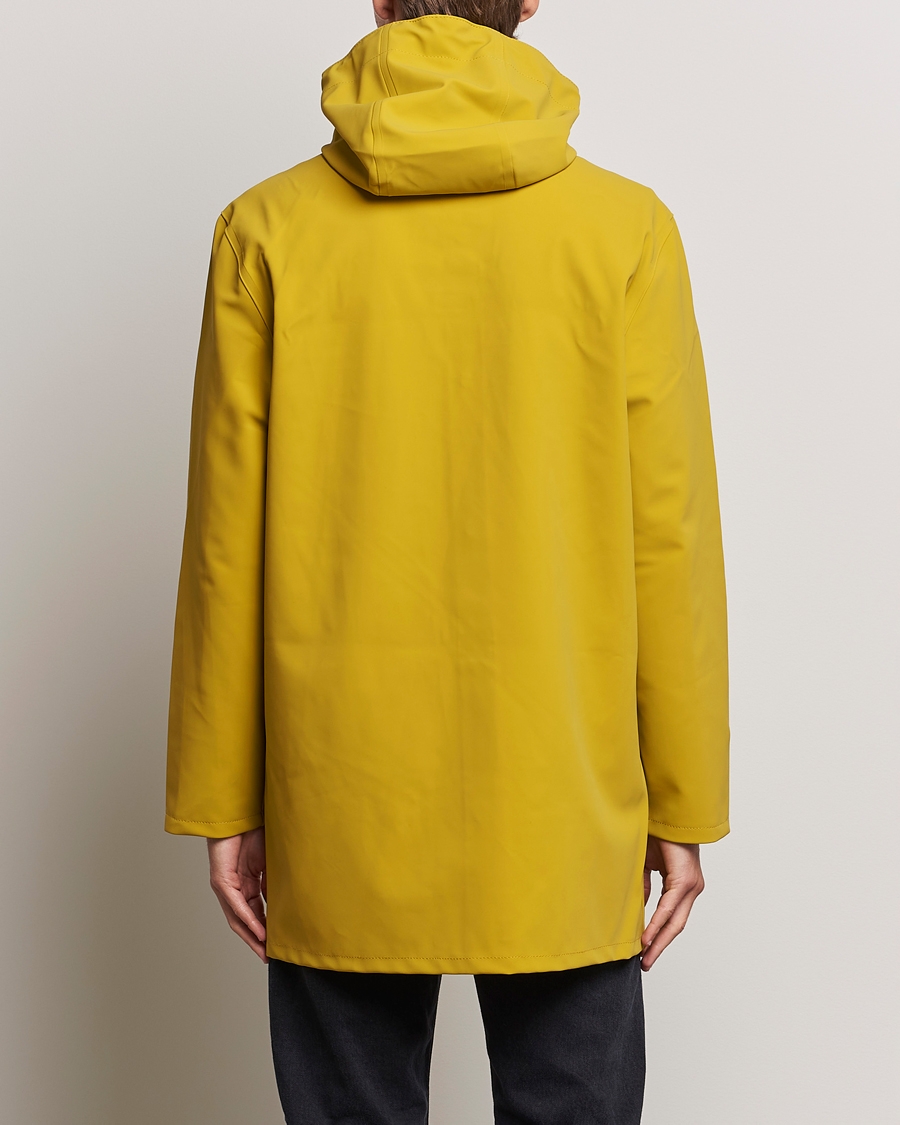 Men | Coats & Jackets | Stutterheim | Stockholm Raincoat Suede Gold