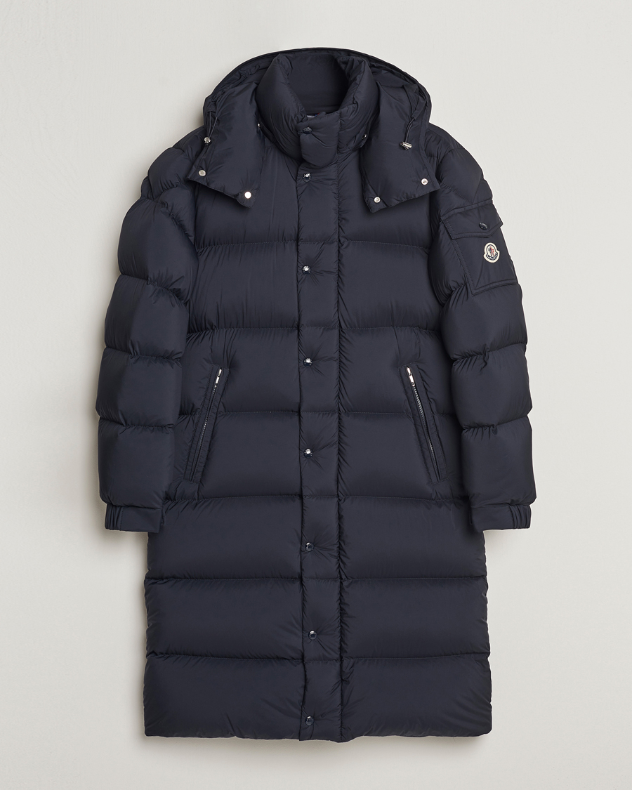 Men | Coats & Jackets | Moncler | Hanoverian Long Down Parka Navy