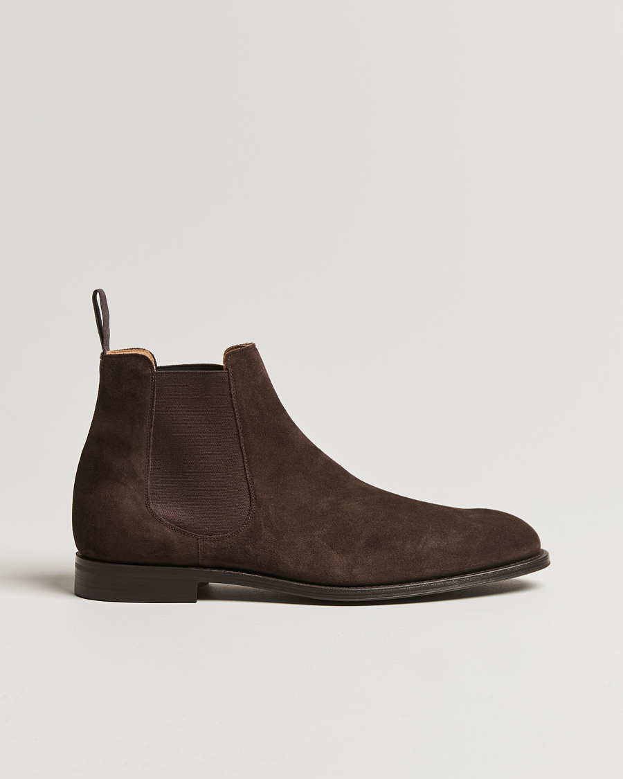 Men | Boots | Church's | Amberley Chelsea Boots Brown Suede