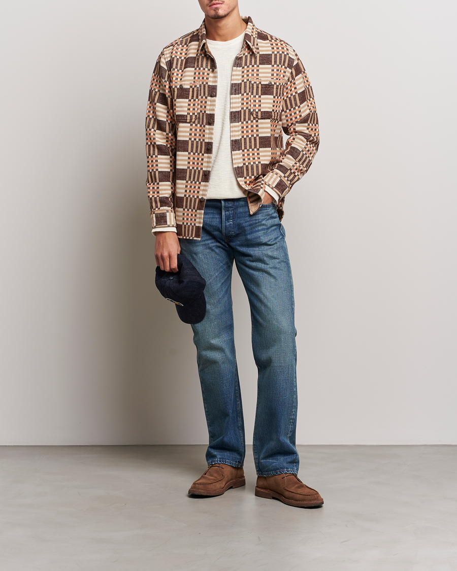 Men | Jeans | RRL | Straight Fit 5-Pocket Denim Once Washed