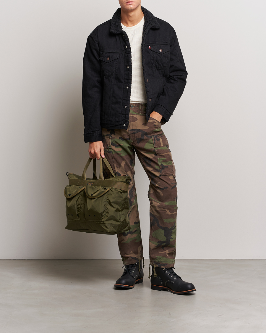 Men | Trousers | RRL | Regiment Cargo Pants Woodland Camo