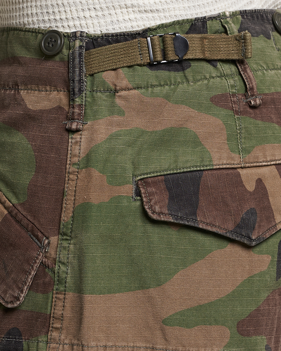 Men | Trousers | RRL | Regiment Cargo Pants Woodland Camo