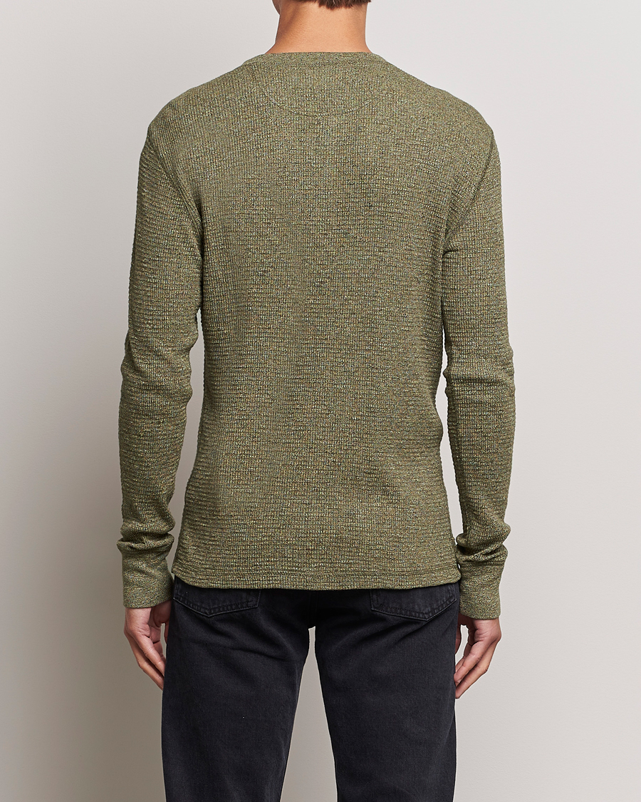 Men | Sweaters & Knitwear | RRL | Long Sleeve Henley Olive