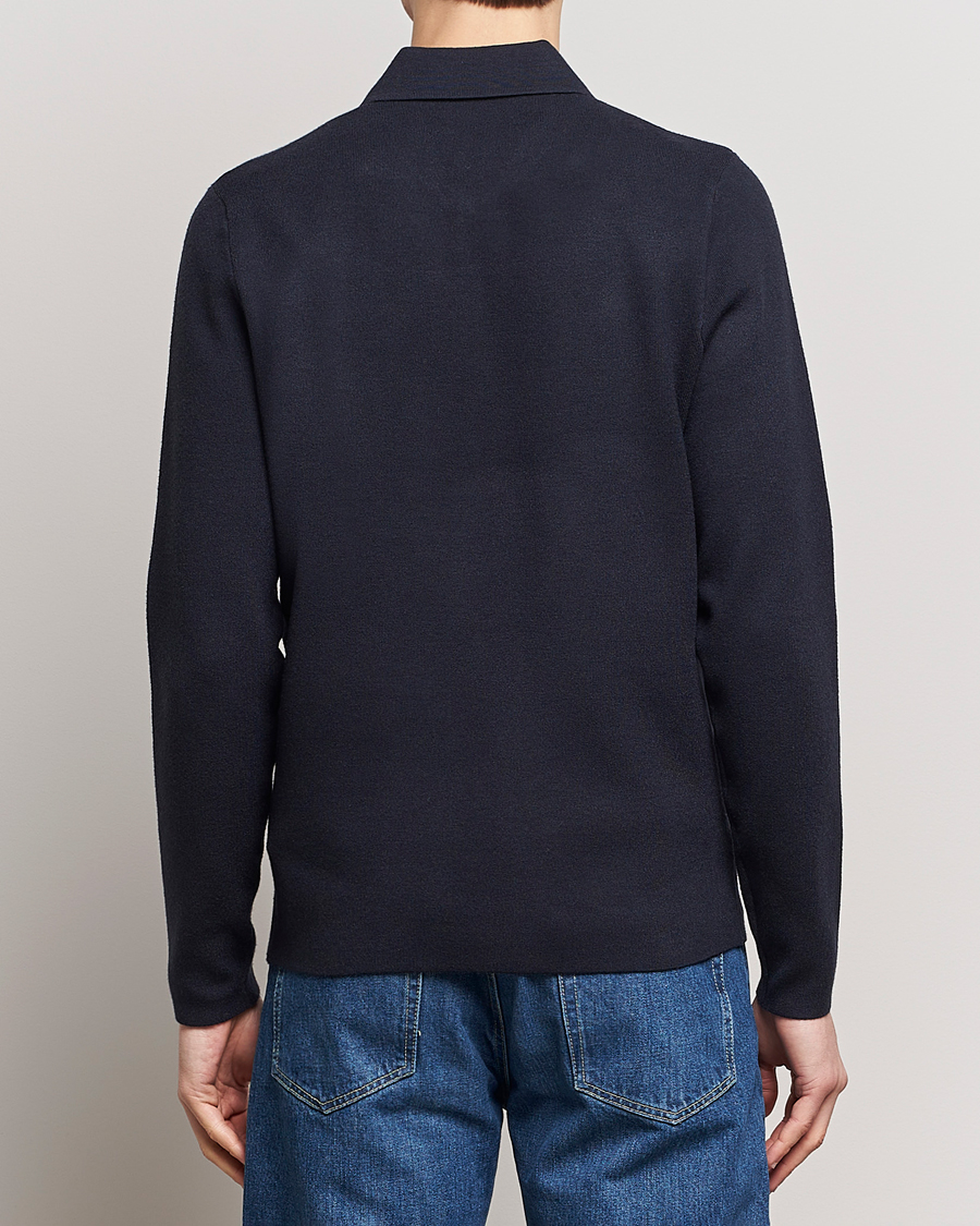 Men | Sweaters & Knitwear | Samsøe Samsøe | Guna Half Zip Sky Captain