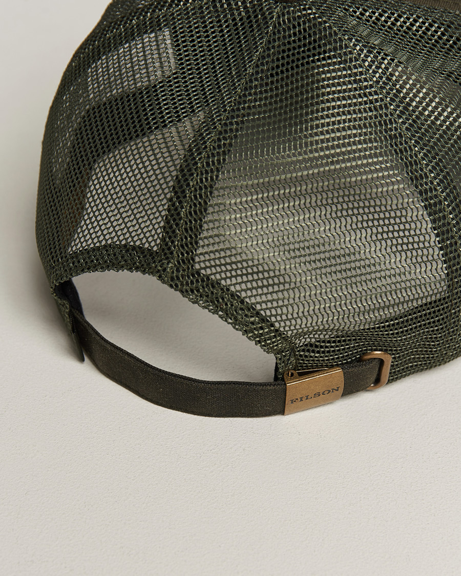 Men | Hats & Caps | Filson | Logger Mesh Cap Otter Green