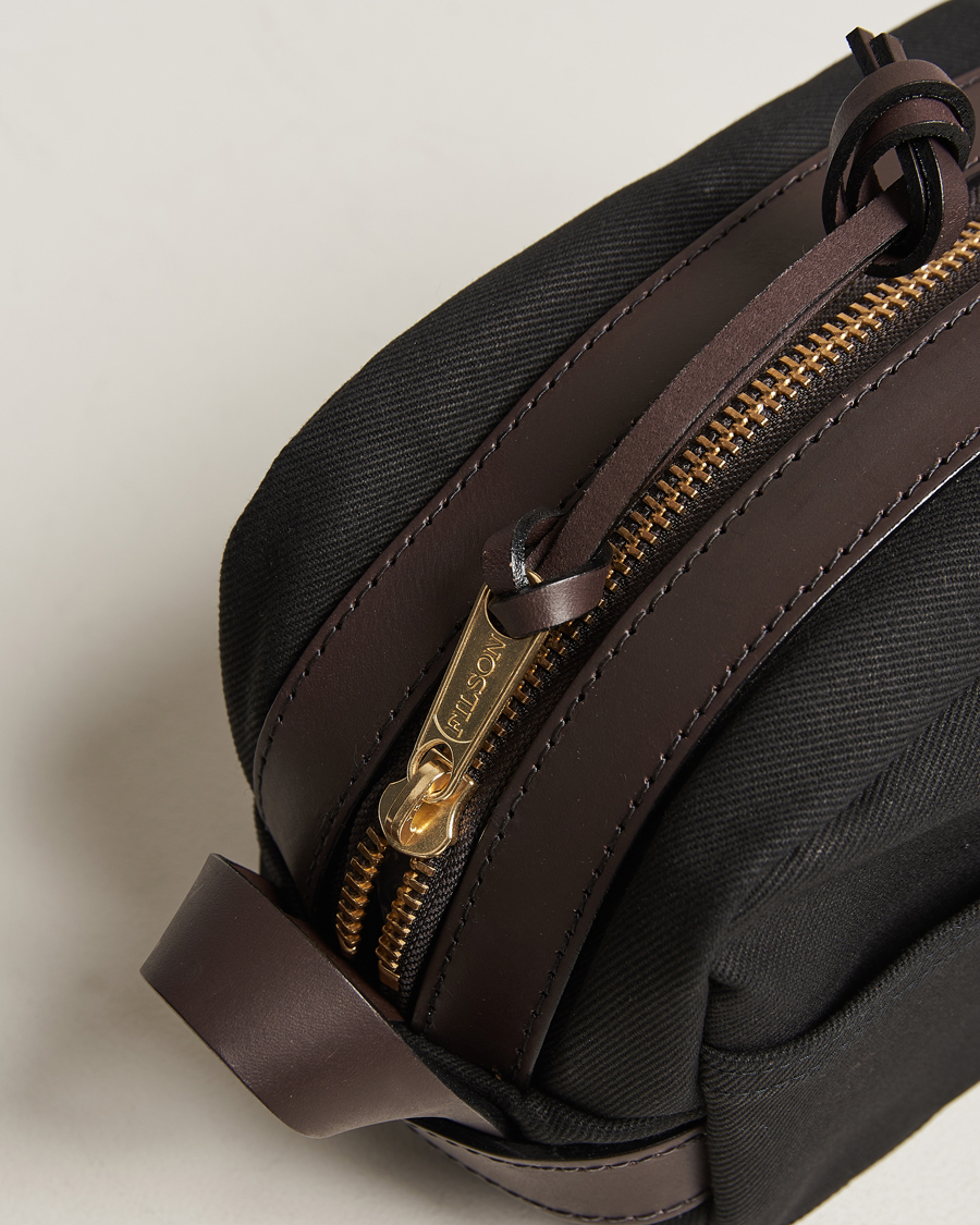 Men | Bags | Filson | Rugged Twill Travel Kit Black