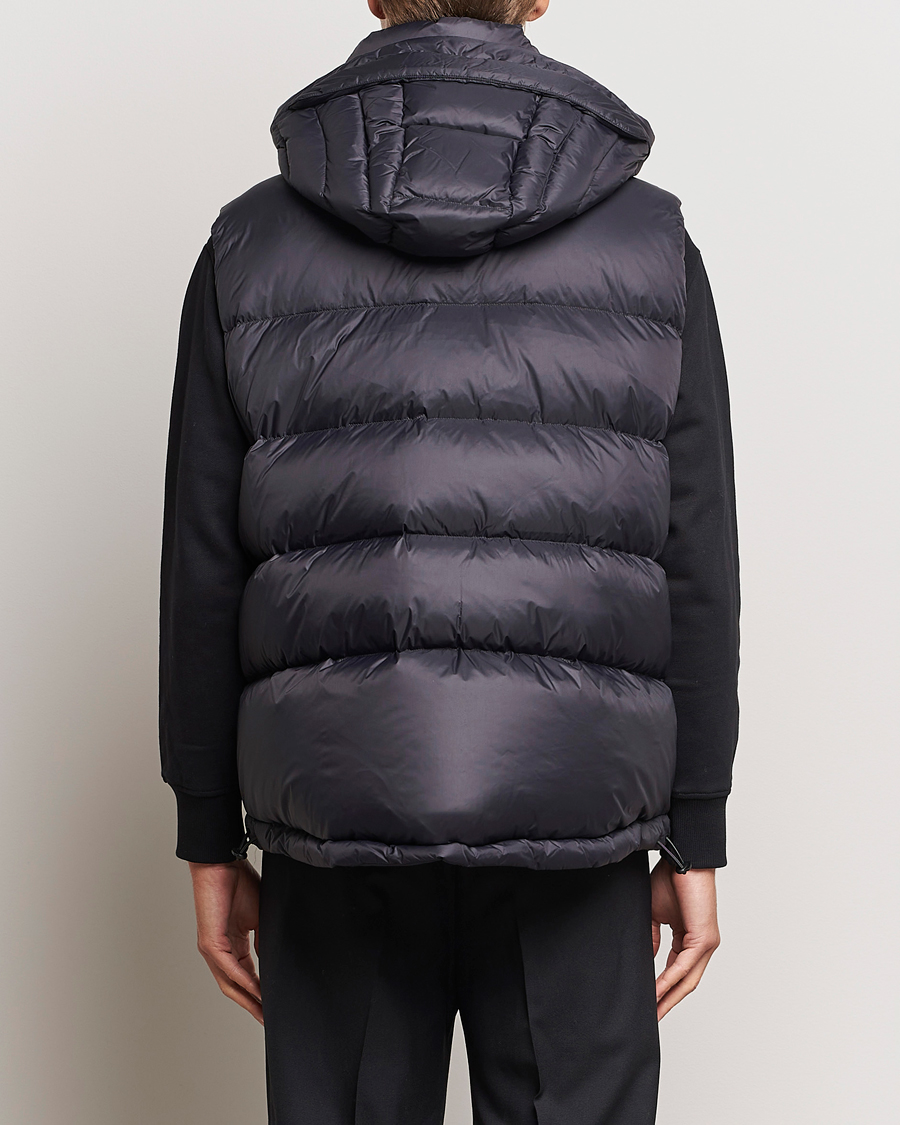 Men | Coats & Jackets | J.Lindeberg | Duke Hoodded Down Vest Black