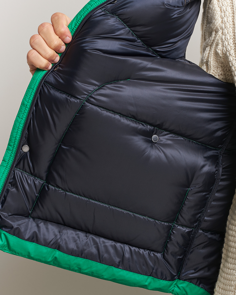 Men | Coats & Jackets | Woolrich | Western Down Vest Kelly Green
