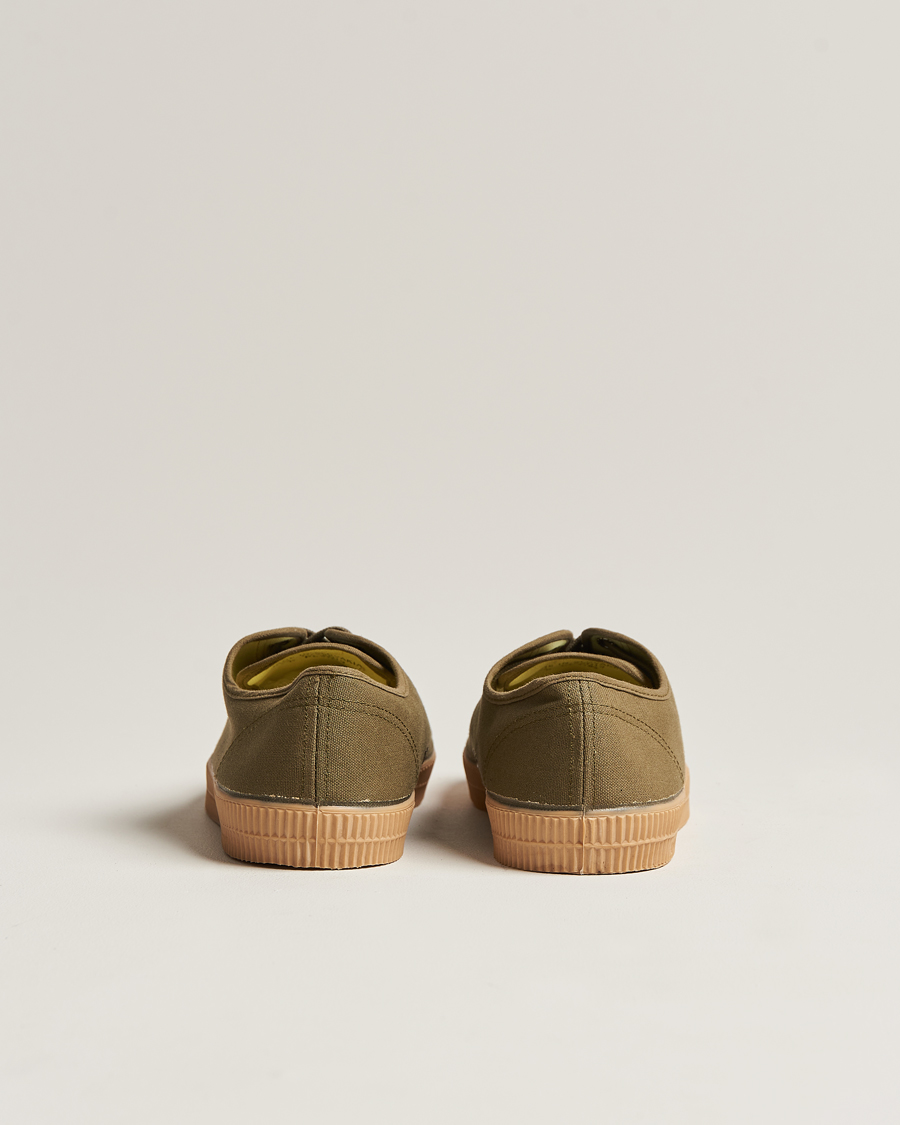 Men | Sneakers | Novesta | Star Master Organic Cotton Sneaker Military/Transparant