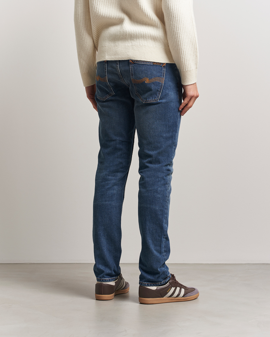 Men | Jeans | Nudie Jeans | Lean Dean Jeans Troubled Sea