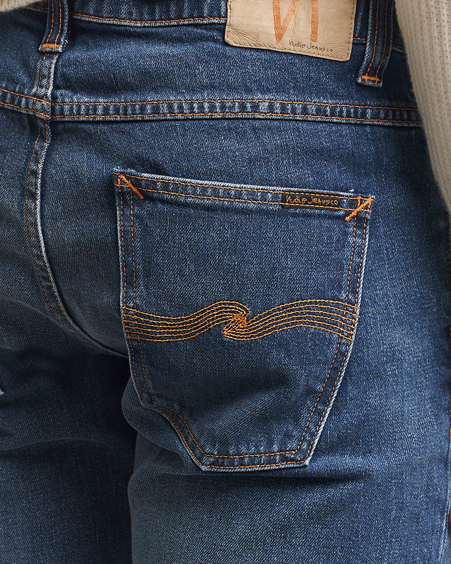 Men | Jeans | Nudie Jeans | Lean Dean Jeans Troubled Sea