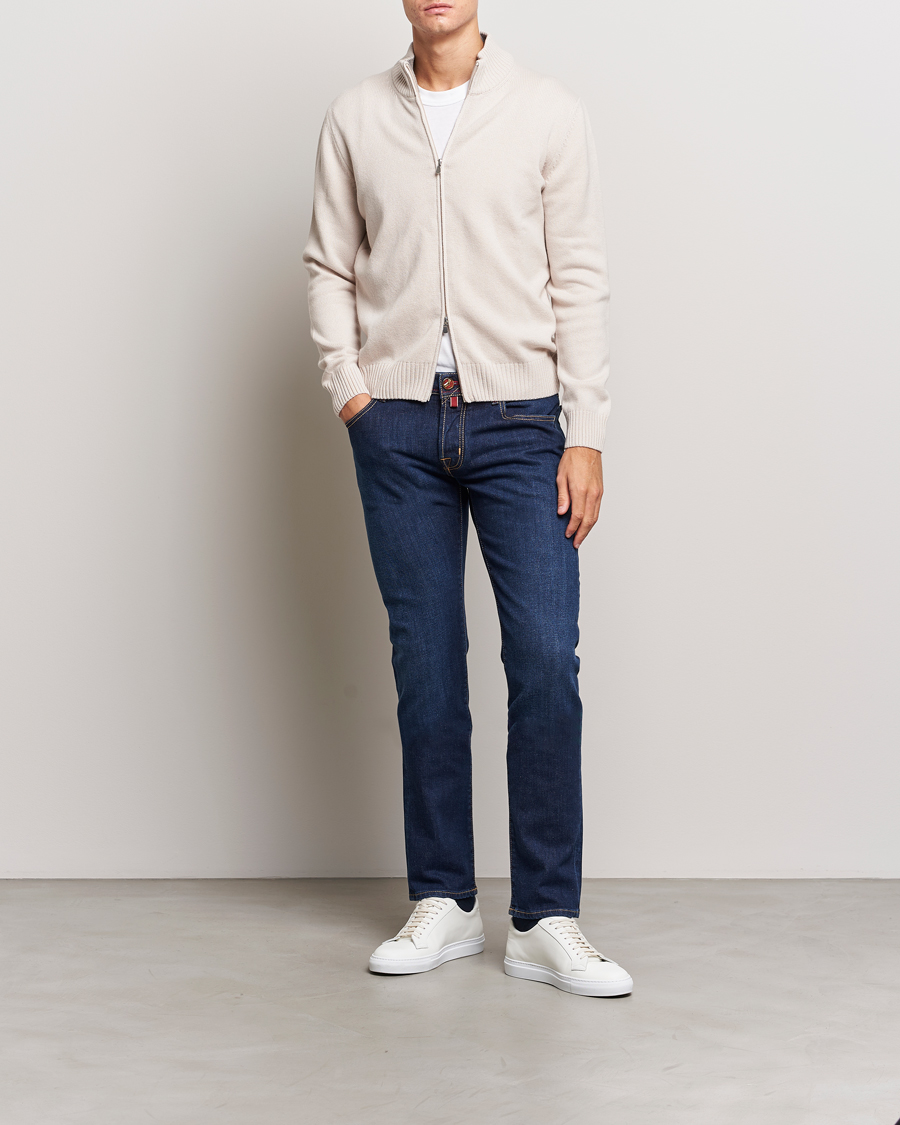 Men | Jeans | Jacob Cohën | Nick Venice Slim Fit Stretch Jeans Dark Blue