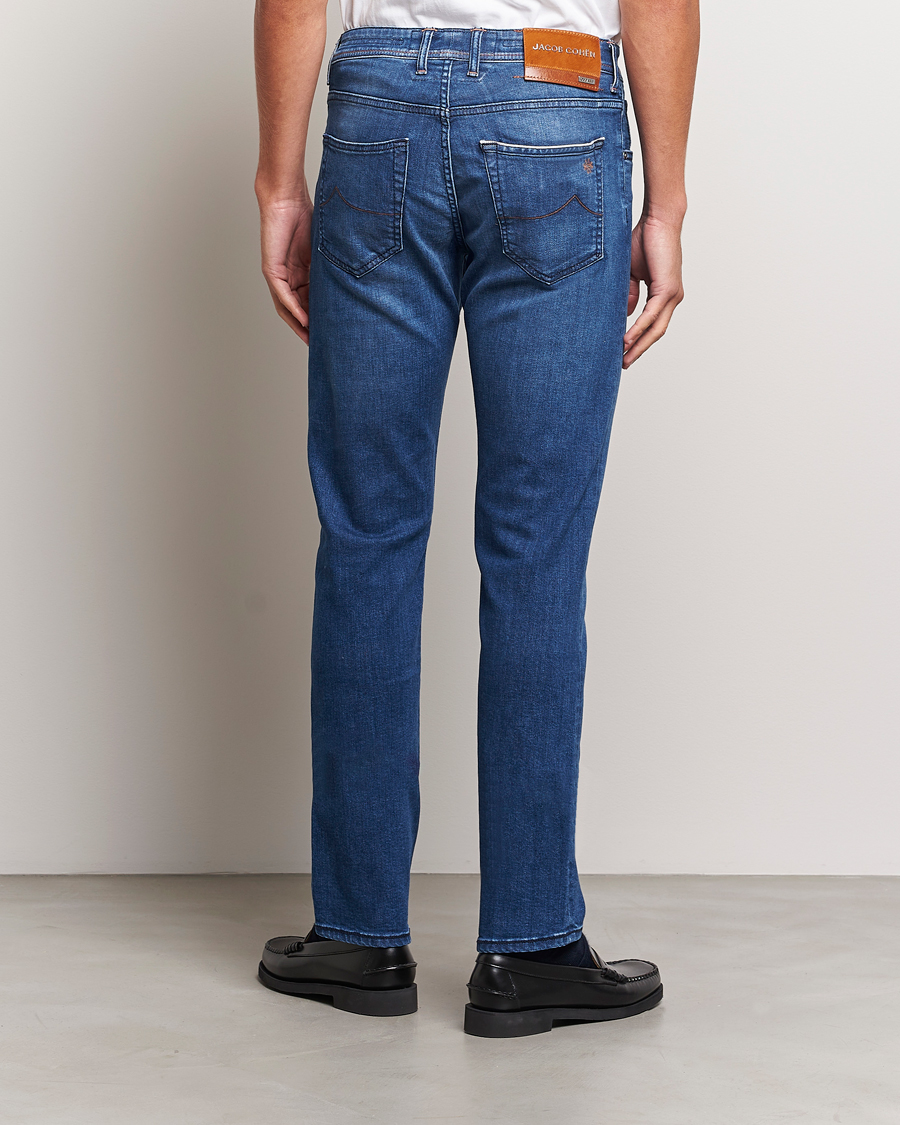 Men | Jeans | Jacob Cohën | Nick Limited Edition Slim Fit Jeans Mid Blue