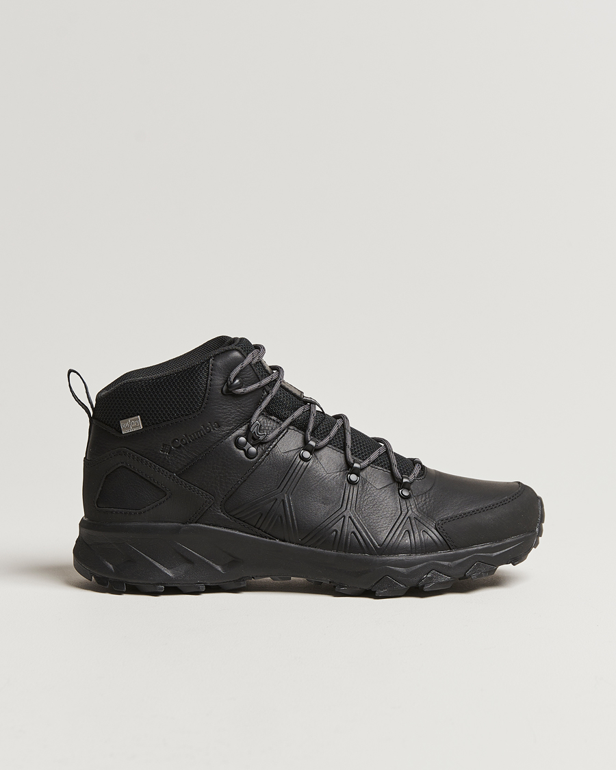 Men | Columbia Peakfreak II Mid Outdry Leather Sneaker Black | Columbia | Peakfreak II Mid Outdry Leather Sneaker Black