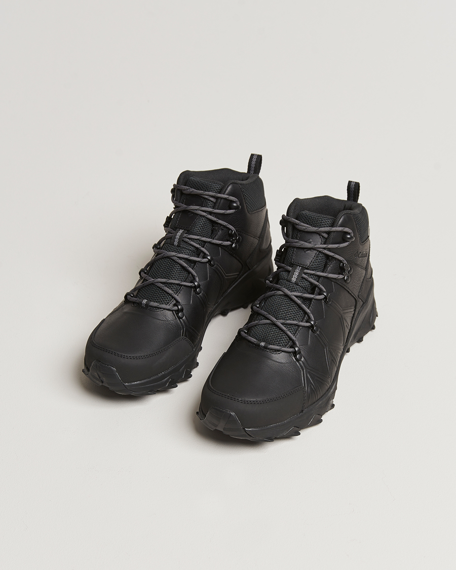 Men | Columbia Peakfreak II Mid Outdry Leather Sneaker Black | Columbia | Peakfreak II Mid Outdry Leather Sneaker Black