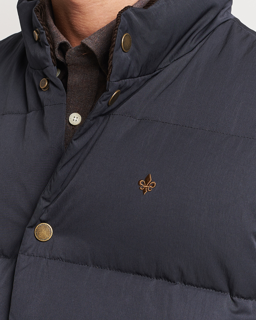 Men | Coats & Jackets | Morris | Lockley Down Vest Blue