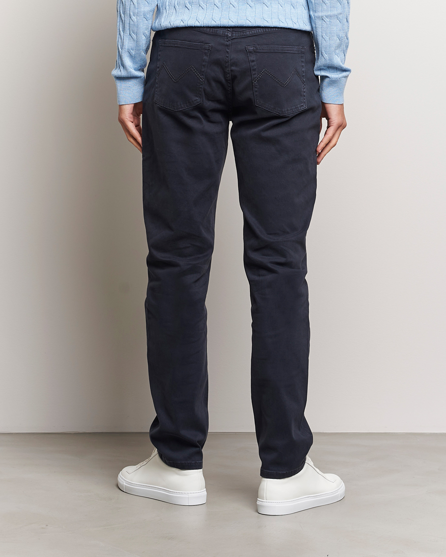 Men | Trousers | Morris | James Brushed 5-Pocket Pant Blue