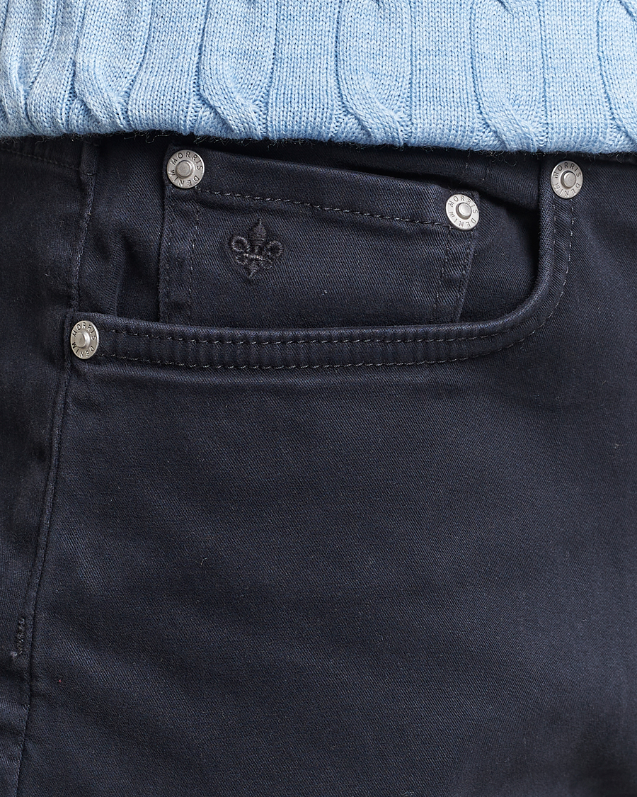 Men | Trousers | Morris | James Brushed 5-Pocket Pant Blue