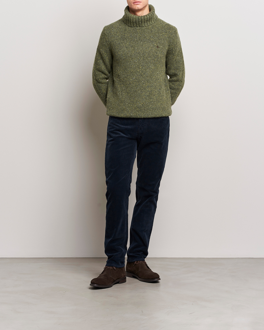 Men | Trousers | Morris | James Corduroy 5-Pocket Pant Navy