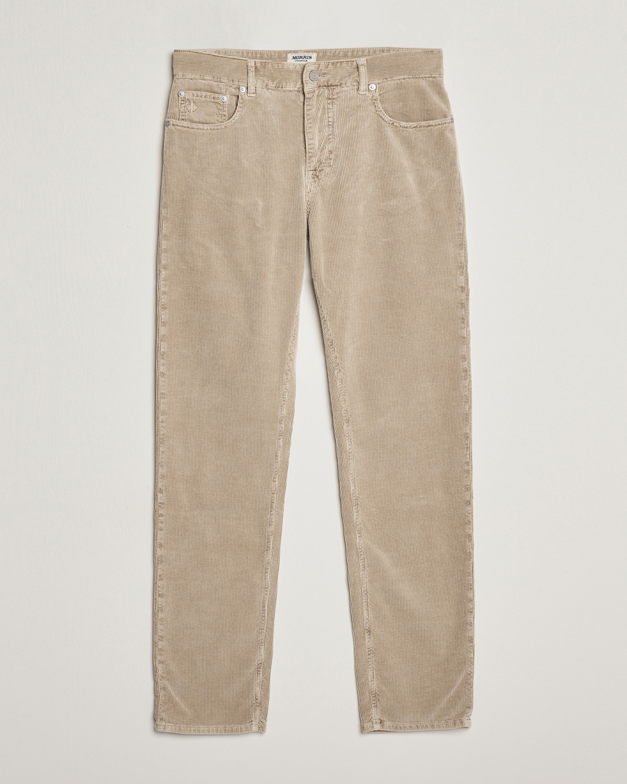 Men | Trousers | Morris | James Corduroy 5-Pocket Pant Grey