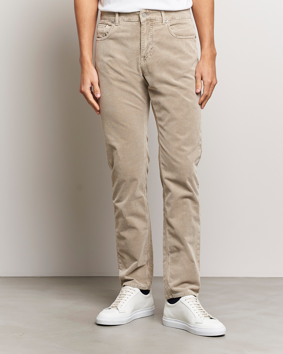 Men | Trousers | Morris | James Corduroy 5-Pocket Pant Grey