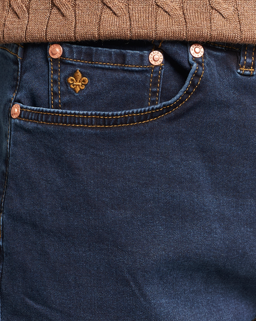 Men | Trousers | Morris | James Satin Jeans One Year Wash