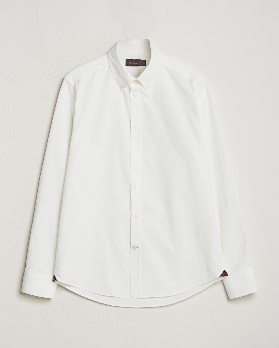 Men | Shirts | Morris | Douglas Corduroy Shirt Off White